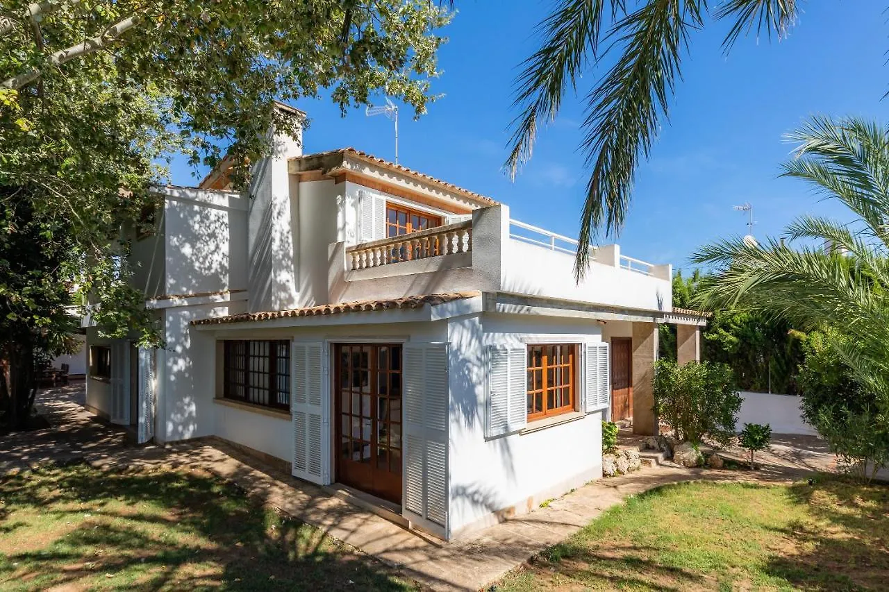 Feriehus Villa Beach Palmitos Can Picafort  Spanien
